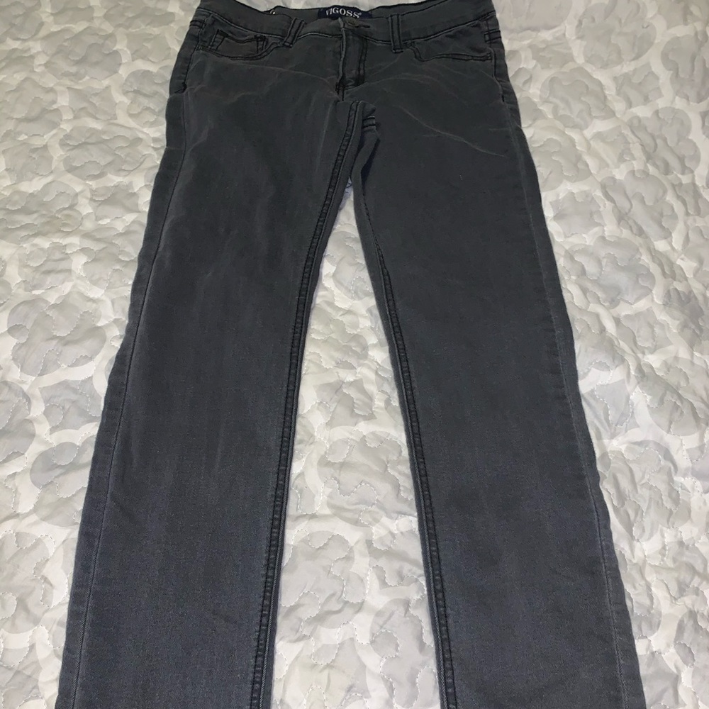 Girls Vigoss grey jeans sz.12 like new.